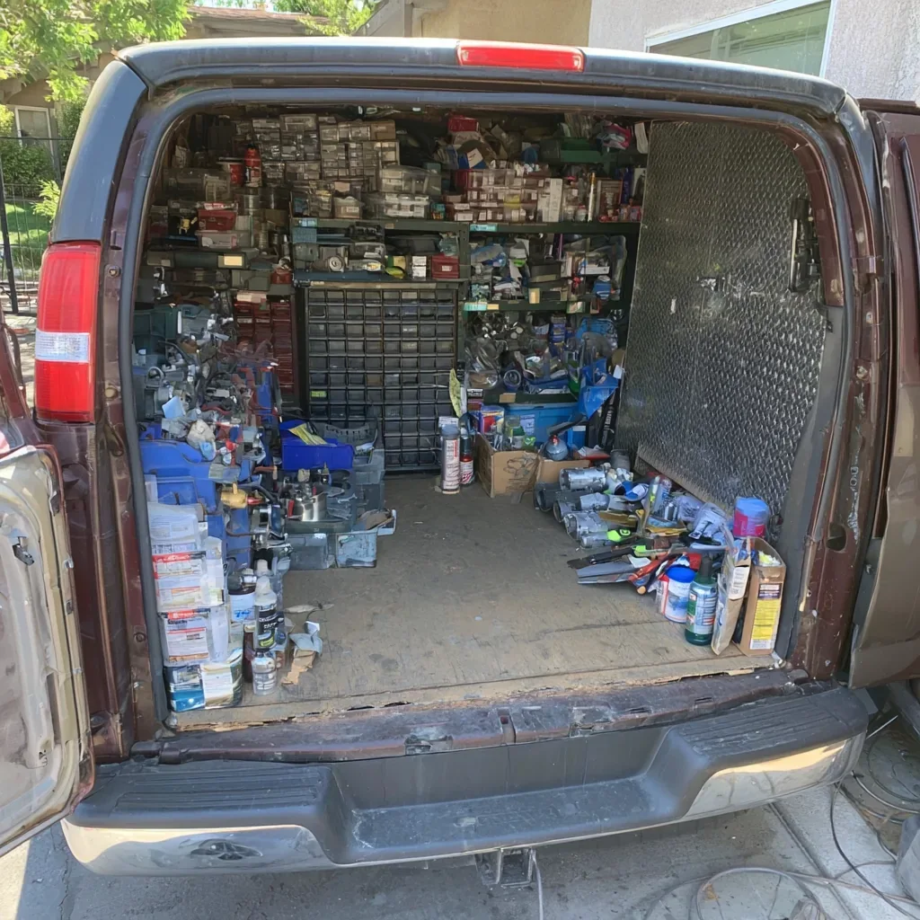 DIY Springs on a garage door in Leawood, KS